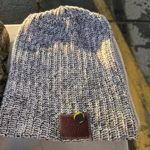 Love Your Melon Gray Knit Beanie